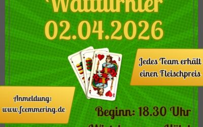 FCE Wattturnier April 26